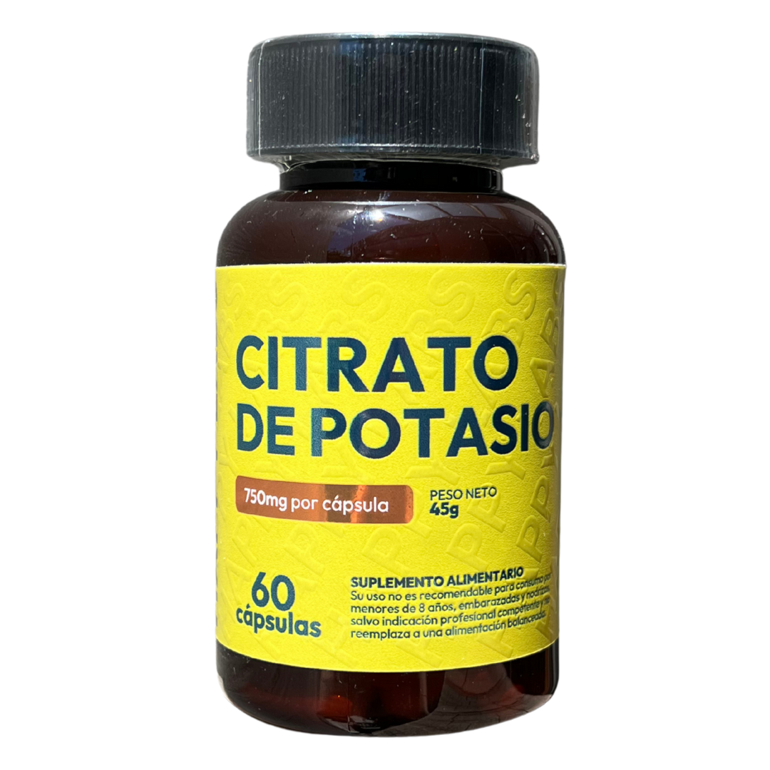 Citrato de Potasio - 60 Capsulas