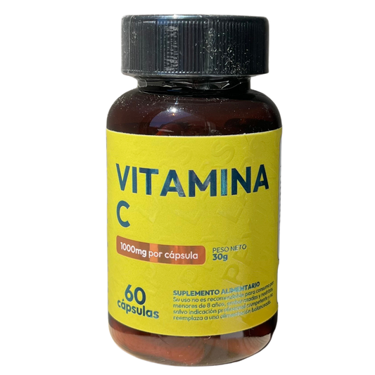 Vitamina C 1000mg - 60 cápsulas
