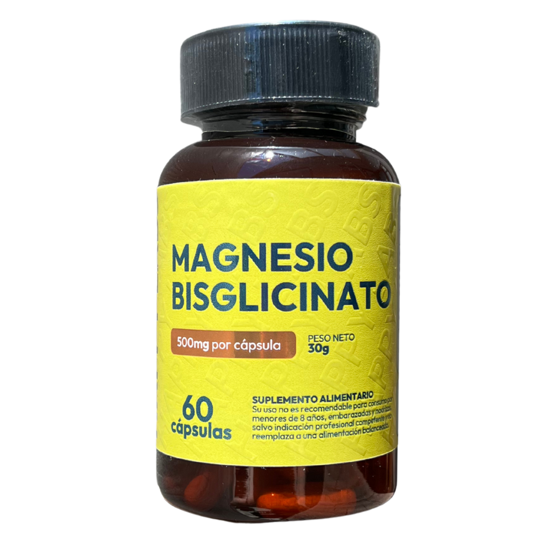 Magnesio Bisglicinato - 60 Capsulas