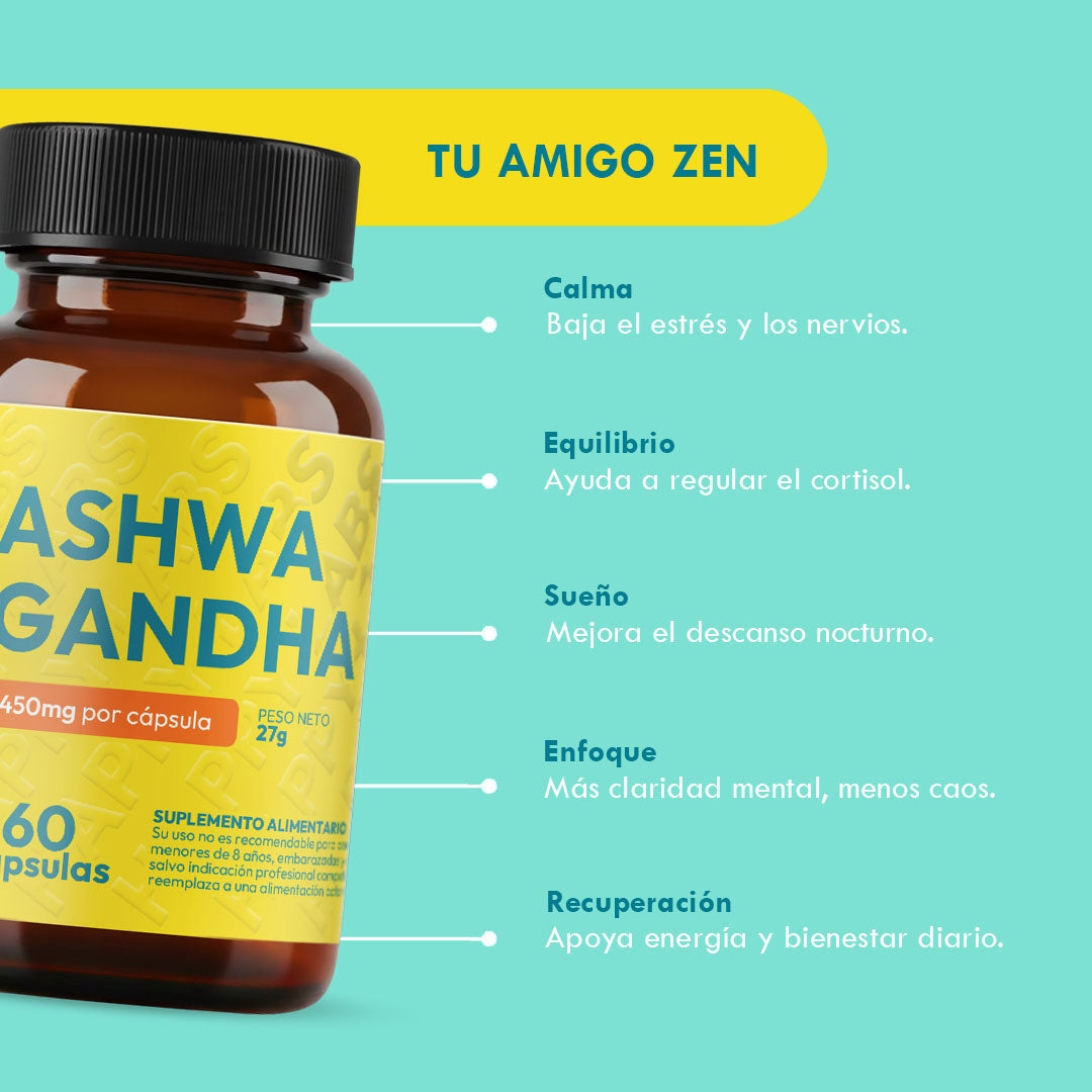 Ashwagandha - 60 Capsulas