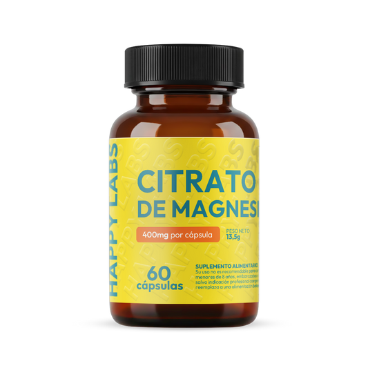 Citrato de Magnesio - 60 Capsulas