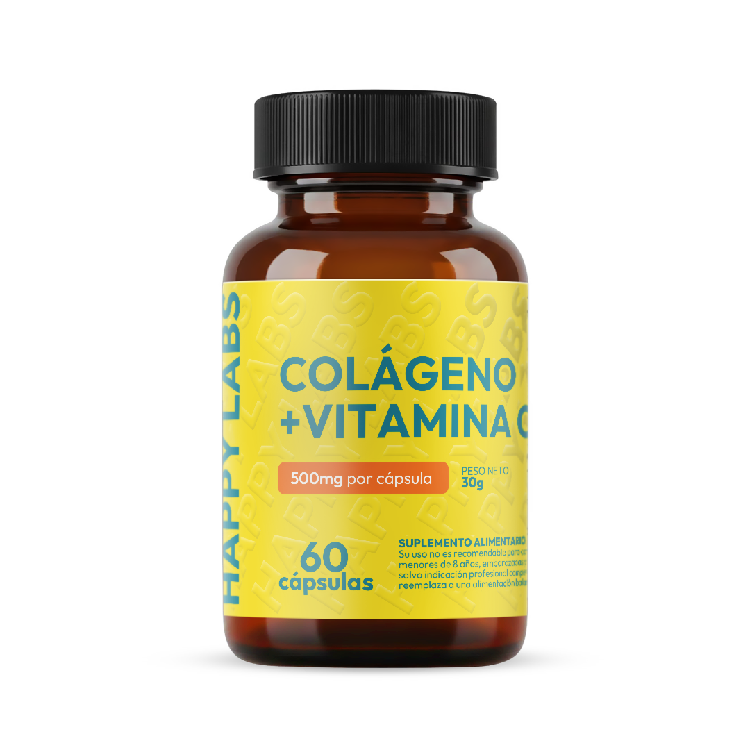 Colageno + Vitamina C - 60 Capsulas