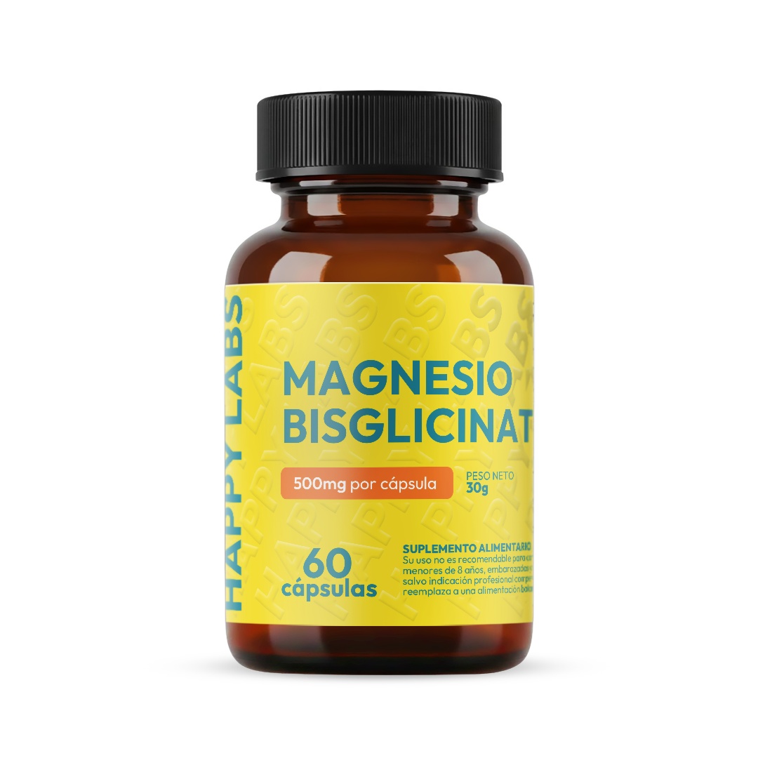 Magnesio Bisglicinato - 60 Capsulas