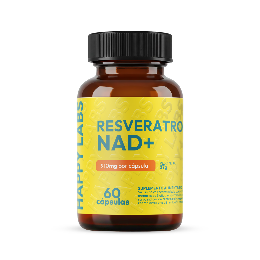 Resveratrol + NAD - 60 Capsulas