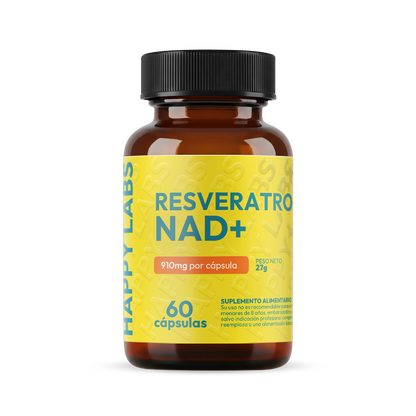 Resveratrol + NAD - 60 Capsulas